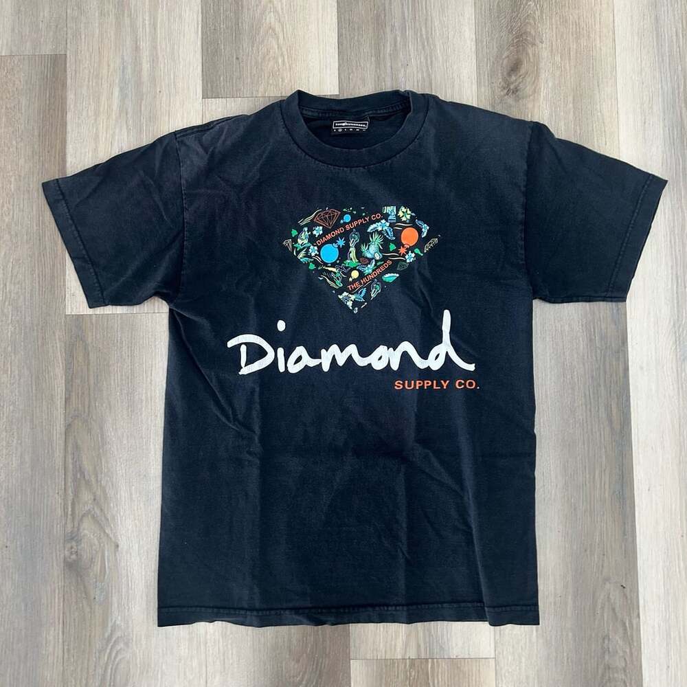 The Hundreds x Diamond Supply Co. Graphic T-Shirt Black M